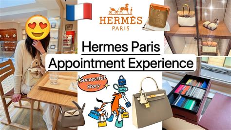 hermes leather appointment paris|hermès appointment online.